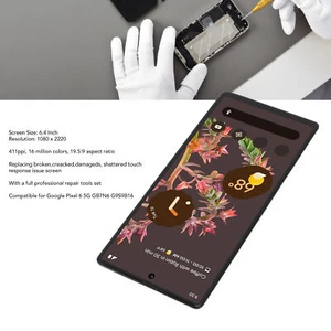 Ecran Téléphone Remplacement Numériseur Tactile Assemblage pour Google Pixel 6 5G GB7N6 - Photo 1 sur 12