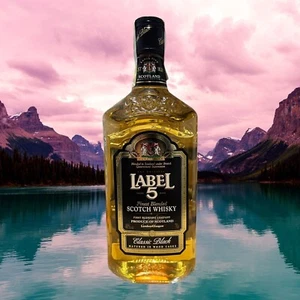 Label 5 Classic Black Finest Blend Scotch mit 40% und 0,7L - Bild 1 von 1