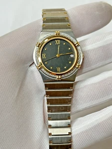 Orologio Vintage Franklin Come Nuovo Lunetta Cavo Oro Acciaio Inox - FUNZIONA BENISSIMO! - Foto 1 di 7