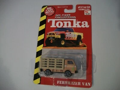 Tonka Diecast Collection FURGONETA FERTILIZANTE Diecast Metal con Plástico Parte 1999 Maisto Foto 1 de 4