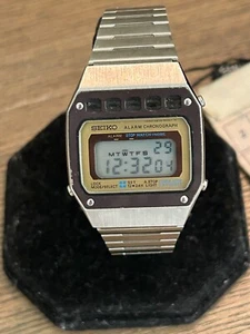 NOS Vintage Seiko A639-505A Alarm Chronograph selten sehr Sammlerstück - Bild 1 von 7
