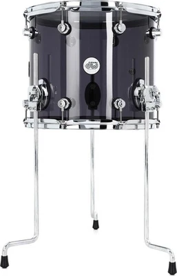 Tom de piso acrílico serie DW Design - 12 pulgadas x 14 pulgadas - vidrio ahumado Foto 1 de 4