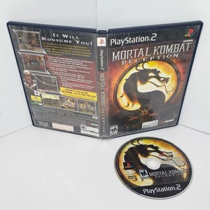 Mortal Kombat: Deception (Sony PlayStation 2 PS2) Cleaned & Tested - Picture 1 of 4