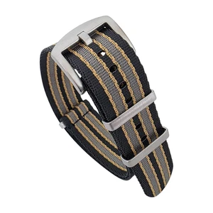 Nylon Military Watch Strap Band Bond 007 No Time To Die MOD One Piece 20mm 22mm - Picture 1 of 8