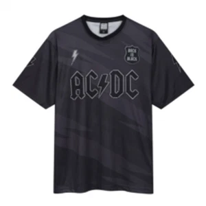 AC/DC Back In Black Rock FC Football Shirt XL - Picture 1 of 4