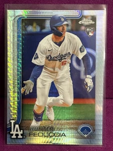 2025 Topps Chrome - Hunter Feduccia #288 Prism Refractor (RC) | Dodgers | Rays - Picture 1 of 2