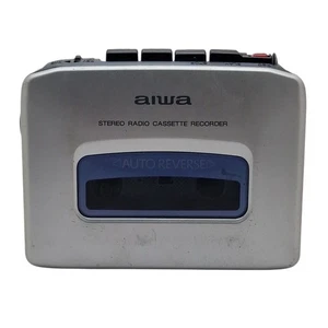 AIWA JS385 Stereo Radio Cassette Recorder Walkman For Parts or Repair - Imagen 1 de 24