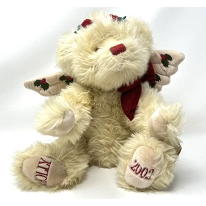Holly HSN Holiday Bear 2000 Engelsflügel Plüsch Gelenkarme & Beine mit Etikett - Bild 1 von 9