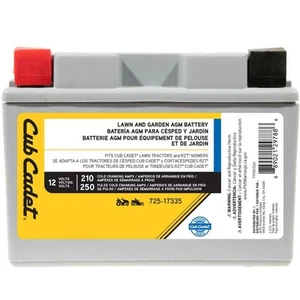 Cub Cadet Replacement 12-Volt 11 Ah 210 CCA Sealed AGM Riding Lawn Mower Battery - Picture 1 of 6