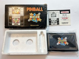 NINTENDO GAME AND & WATCH Pinball 1983 Multi Screen  with BOX Retro game