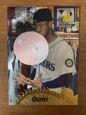 Pinnacle Ken Griffey Jr 1995 #128 Bubble Gum Museum Collection SP Foto 1 de 2