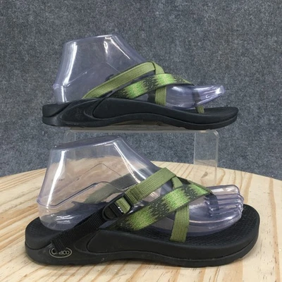 Chaco Sandals Womens 7 Zong Thong Ecotread Hiking Multicolor Toe-Post Comfort - Image 1 of 4