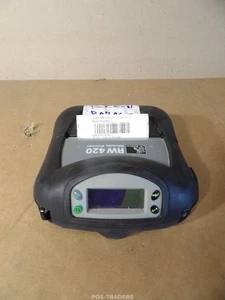 Zebra RW420 Thermal Ticket Printer R4D-0UBA000E-00 - SCHERMO DANNEGGIATO / AL... - Afbeelding 1 van 8