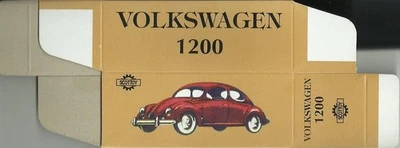 0044r. MERCURY-SCOTTOY 1/48 Scatola vuota/Empty box  VOLKSWAGEN 1200 - Immagine 1 di 2