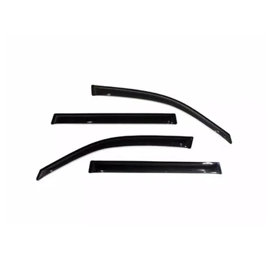 AVS Ventvisor Front & Rear Dark Smoke Window Deflectors for 03-08 Honda Pilot Foto 1 de 4