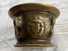 Ur- uralter Gotischer Mörser aus Florenz Italien Bronze um 1600 für Apotheker