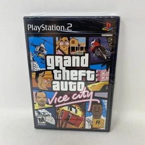 Grand Theft Auto: Vice City GTA PS2 Brandneu Sealed PlayStation 2 Teil eines Sets - Bild 1 von 4