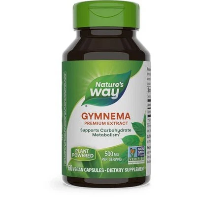 Extracto Premium Nature's Way Gymnema, apoya el metabolismo de los carbohidratos*, 500 mg Foto 1 de 4