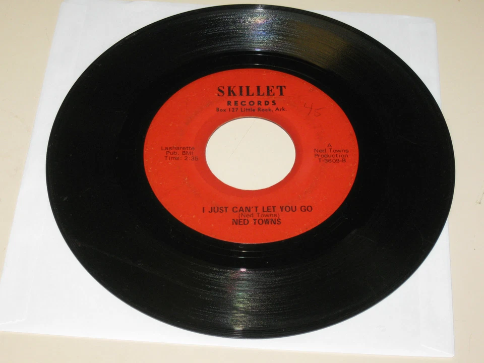 DEEP SOUL 45RPM RECORD - CLAUDIA WHITTEN / NED TOWNS - SKILLET 3609 - Image 1 of 1