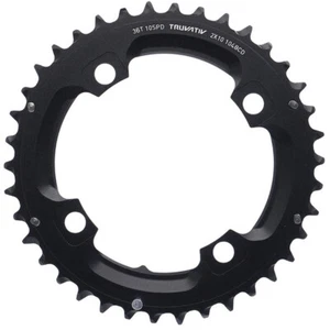 Sram Kettenblatt MTB 36 Z. S1 2x10-fach 104mm LK,aluminium Pin lang schwarz - Bild 1 von 1