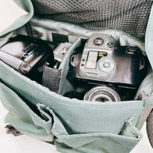 Fuji Zoom Cardia 3000 Olympus Fujifilm Haljna Apex Filmkamera Set mit Tasche - Bild 1 von 8