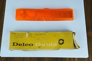 NOS 1963 64 Chevy Nova LH Front Parking Light Lamp Lens #5954493 - Picture 1 of 8