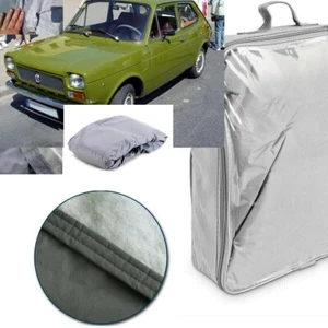 TELO COPRIAUTO TELATO FELPATO PER FIAT 127 ANNO 1975 IMPERMEABILE ANTIGRANDINE - Foto 1 di 12