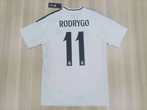 Adidas Real Madrid Home 24/25 Replica Soccer Jersey Rodrygo 11 - IU5011 - Picture 1 of 8