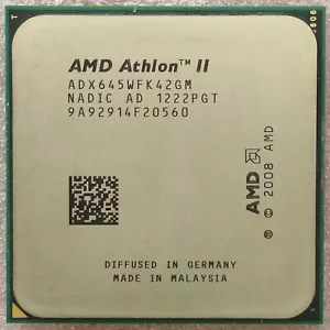 AMD Athlon II X4 645 Quad Core Processor 3.1 GHz Socket AM2+/AM3 95W CPU - Picture 1 of 2