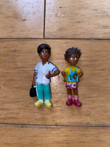 Fireman Sam - Nurse Flood & Mandy Flood 2" Figure Lot of 2 Cover