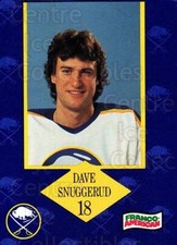 1989-90 Buffalo Sabres Campbells #24 Dave Snuggerud