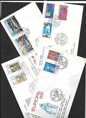 Cyprus N 1976-1980 Europa CEPT 4 FDC (R32) - Image 1 of 2