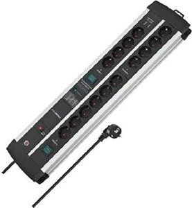 Brennenstuhl Premium Protect-Line - Ciabatta da gaming, 14 prese, con 2 interrut - Foto 1 di 4