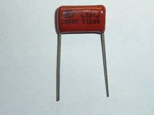 CBB81 331J 2000V 0.33NF 330pF P15 Metallized Film Capacitor - Picture 1 of 1