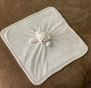 Manta de seguridad de felpa Lovey azul bebé Bear Blankets & Beyond Bear - Imagen 1 de 6