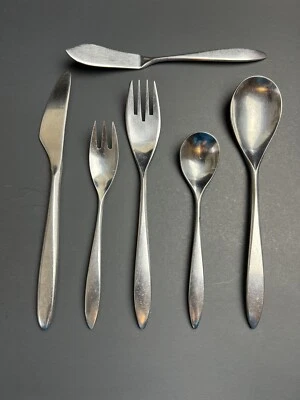 Oxford Hall "Libra" Stainless Steel Flatware Pieces - Image 1 of 4
