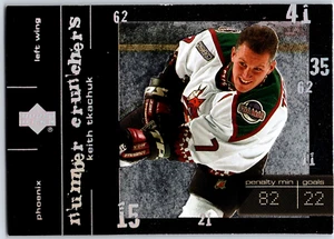🏒 00-01 UPPER DECK NUMBER CRUNCHERS - KEITH TKACHUK #NC5 PHOENIX COYOTES - Bild 1 von 2