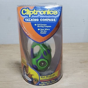 DSI Toys Electronics Tech Link Cliptronics Talking Compass NOS Sealed Vtg 2002 - Picture 1 of 14