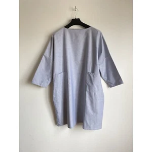 Marni 3/4 Sleeve Chambray Long Dress Size IT 42 - Picture 1 of 11