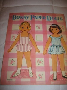 Vintage Bonny Paper Dolls Joy Pam Mary Lynn Saalfield #1724 NEW - Picture 1 of 4