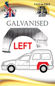 FOR VW CADDY II SEAT INCA 95-04 REAR WHEEL ARCH WING REPAIR BODY PANEL LEFT - Picture 1 of 7