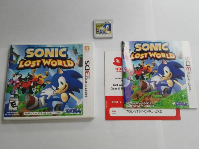 Jogo Sonic Lost World 3D Nintendo - 3Ds em Promoção na Americanas