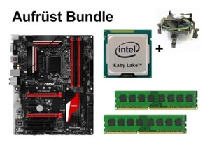 Pack de mise à niveau - MSI Z170A Tomahawk + Intel Core i5-7600K + 32 Go RAM #109192 - Photo 1/4