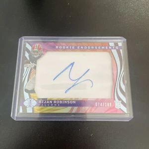 2023 Panini Illusions - Rookie Endorsements #RE-BRN Bijan Robinson 74/186 (AU - Bild 1 von 2
