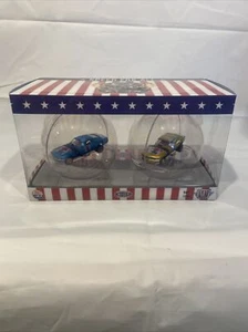 2023 M2 Machines Christmas Ornaments 2 Pack ๐ฅ1969 Ford Mustang NHRA Funny Car - Picture 1 of 11