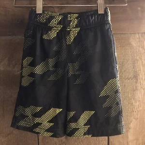Gap Kids Boys Swim Shorts Bathing Trunks XS Black Neon Green - Picture 1 of 3