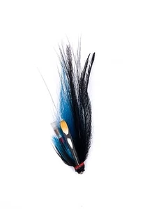 Flashy Blue Salmon Tube Flies Size 0.5 and 1 inch Fishing Flies - Picture 1 of 1