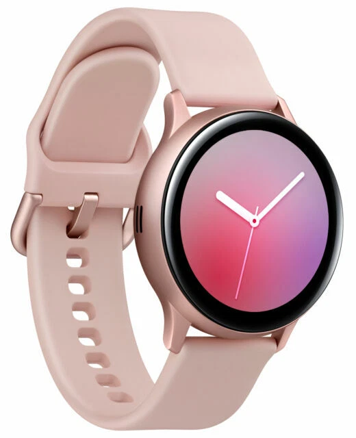 Samsung Galaxy Watch Active 2 SM-R830 40mm Aluminum Case with Sport Band Smartwatch - Pink Gold (Bluetooth)
