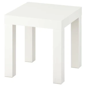 IKEA LACK Small Side Table Bedroom Hallway Tea Coffee Drink Home Office 35x35cm - Picture 1 of 7