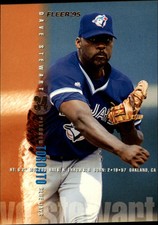 1995 Fleer Toronto Blue Jays Baseball Card #105 Dave Stewart